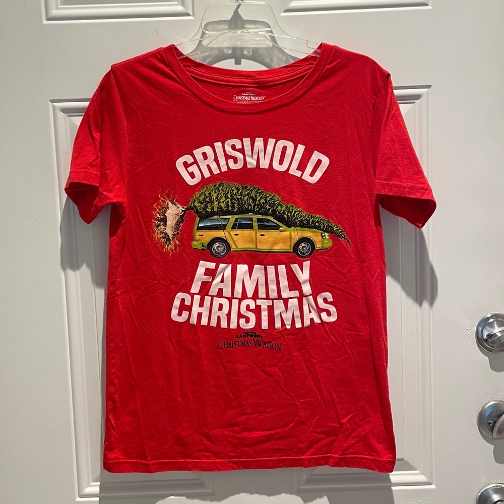 Christmas Vacation Griswold Family Christmas Short Sleeve T-Shirt Size Medium